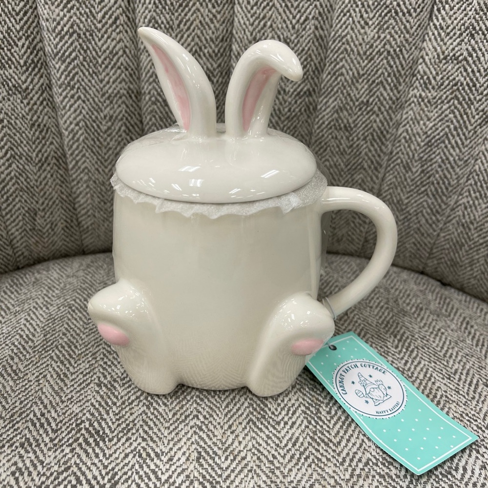 Carrot Patch Cottage Bunny Mug